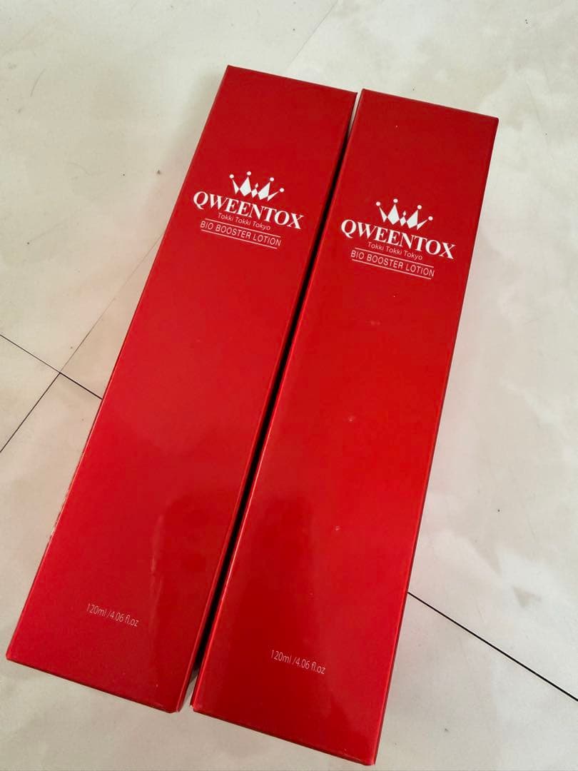 QWEENTOX BIO BOOSTER LOTION 120ml 2本セット