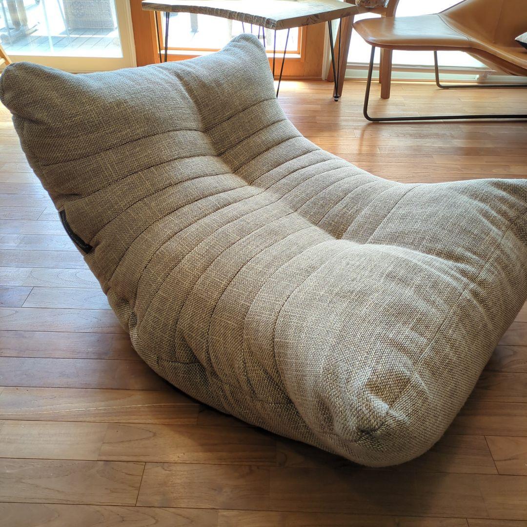 ambient lounge アクスティック シングルソファ ベージュ