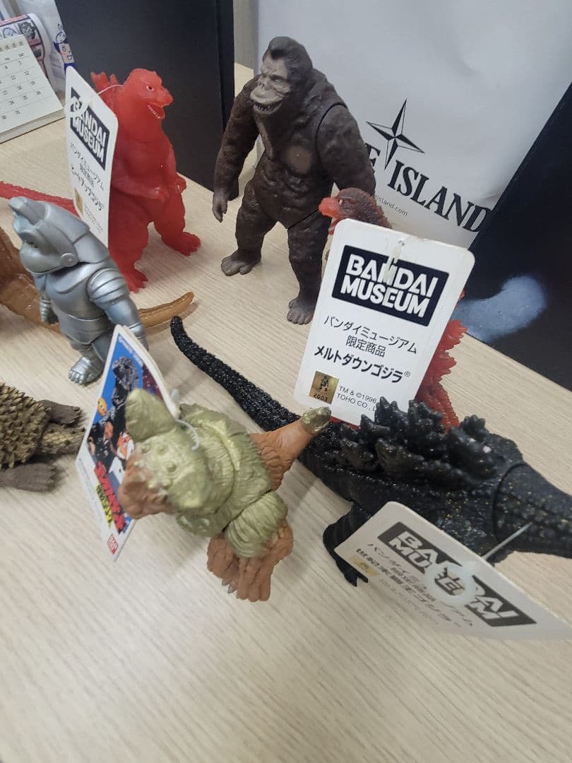 s*h様 ゴジラ フィギュア 怪獣 ソフビ まとめ売り