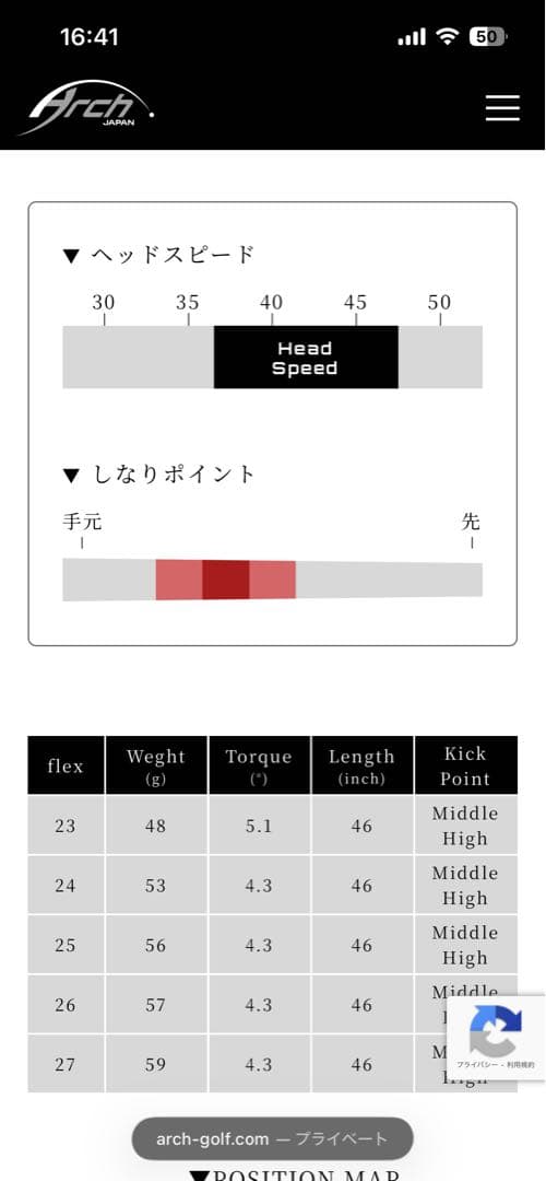 WAOWW RV-555 10.5° Arch-KaMs 16509