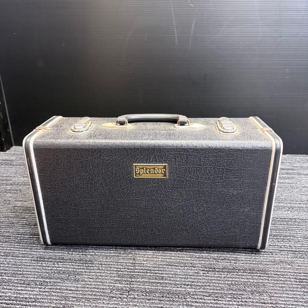 スプレンダー コルネット トランペット レトロ 当時物