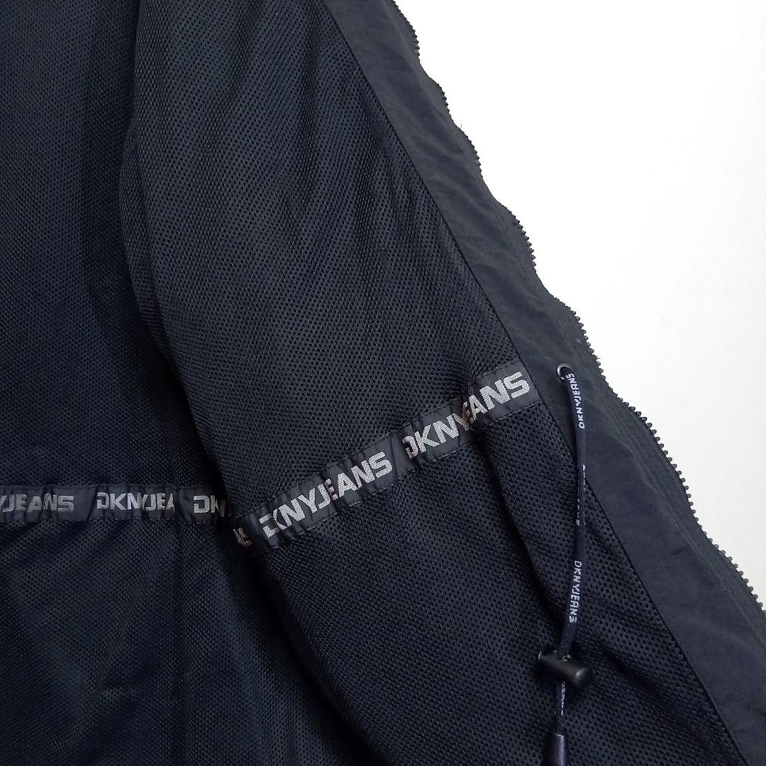 XL！90s DKNY JEANS 八の字ジップ モッズパーカー モッズコート