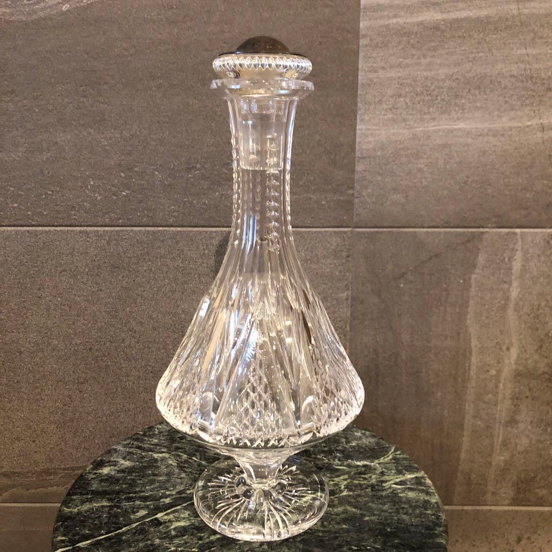 バカラ♡希少価値高い♡アンティーク♡デカンタ♡シリアルナンバー♡作者名入り