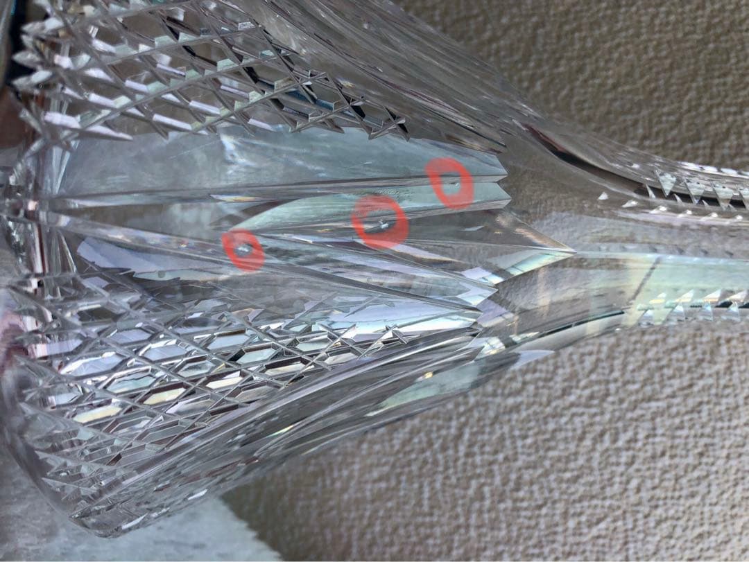 バカラ♡希少価値高い♡アンティーク♡デカンタ♡シリアルナンバー♡作者名入り