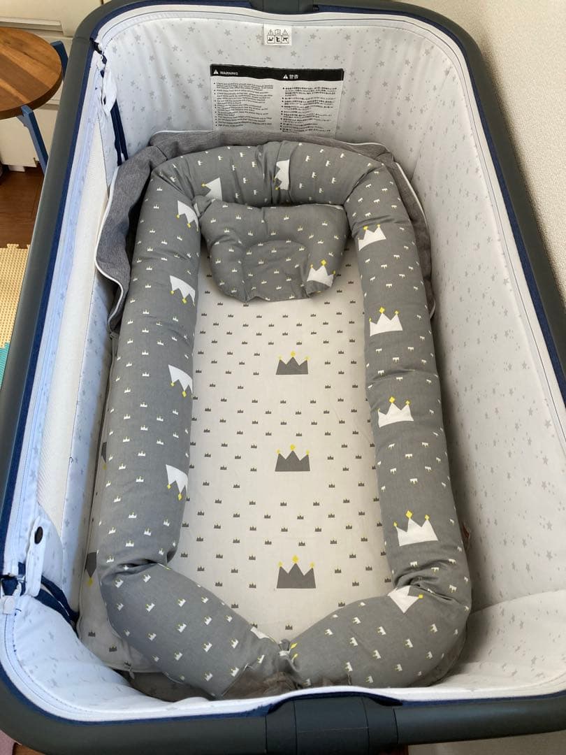 【お値打ち品！❤️】HZDMJ ベビーベッド＆Luddyベッドインベッドのセット♪