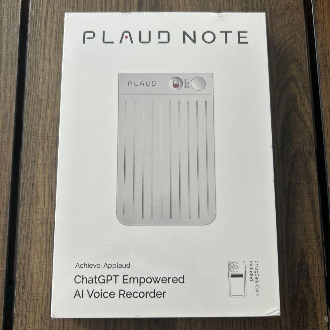 PLAUD NOTE ChatGPT連携AIボイスレコーダー｜議事録を即時に作成