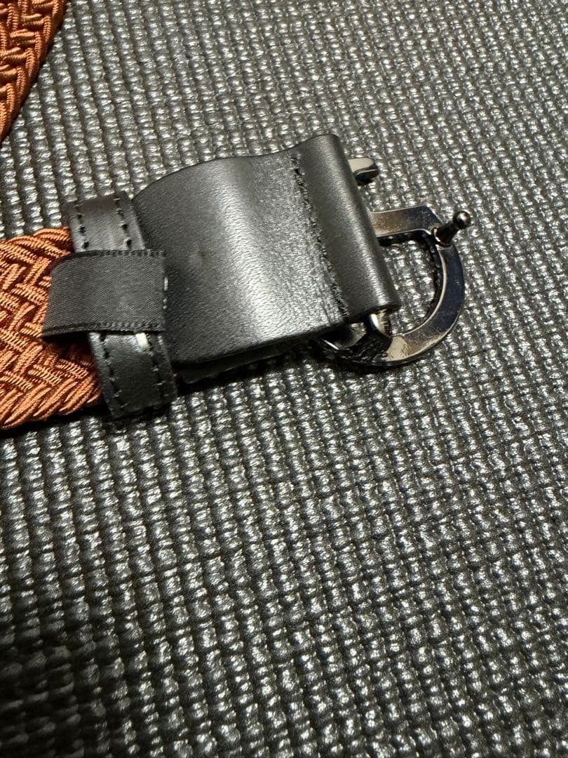 CAVALLERIA TOSCANA 編み込みベルト　乗馬