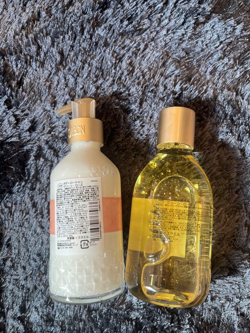 SABON ボディローション & シャワーオイル グリーンローズ