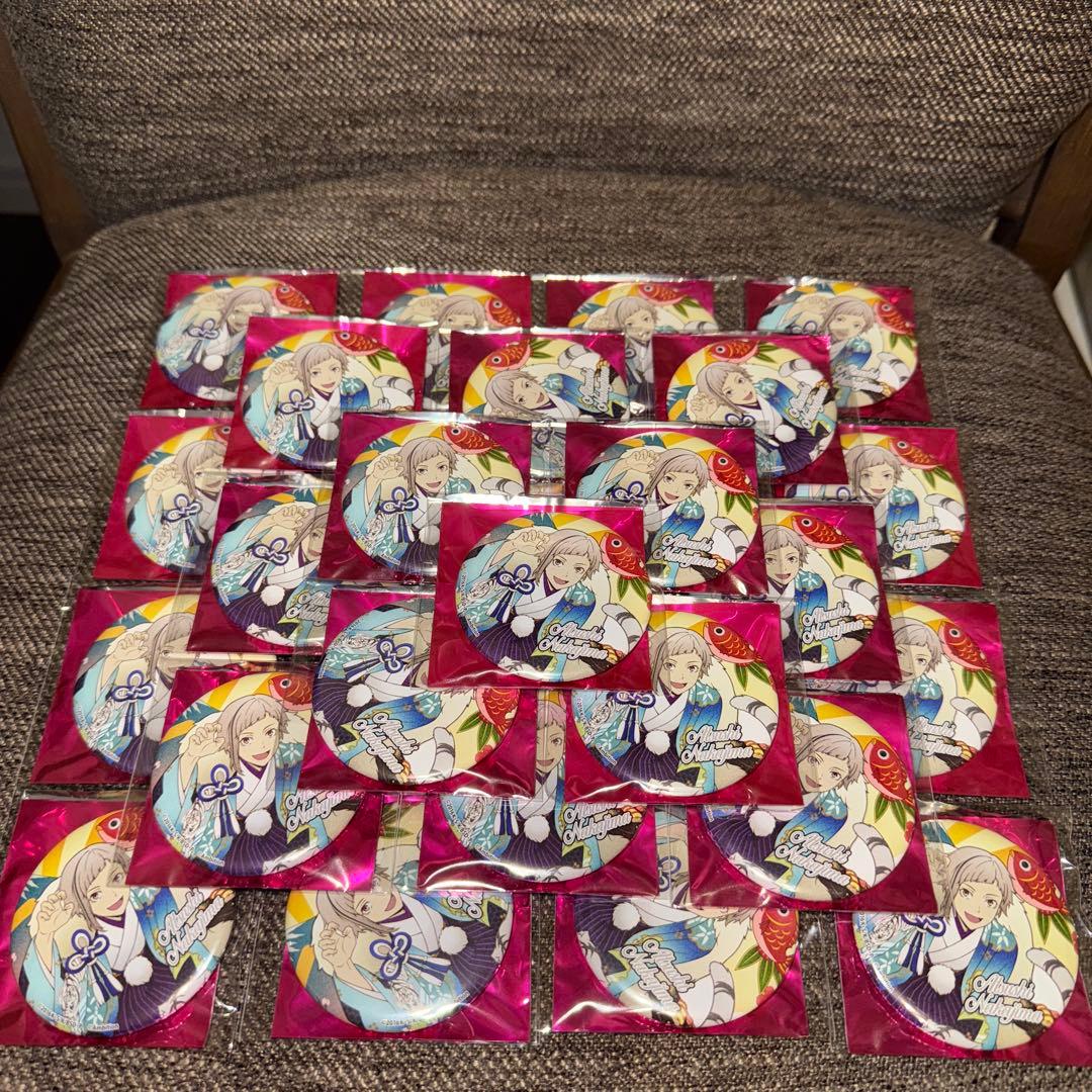 文豪ストレイドッグス コラボカフェ本舗 缶バッジ 中島敦　30点