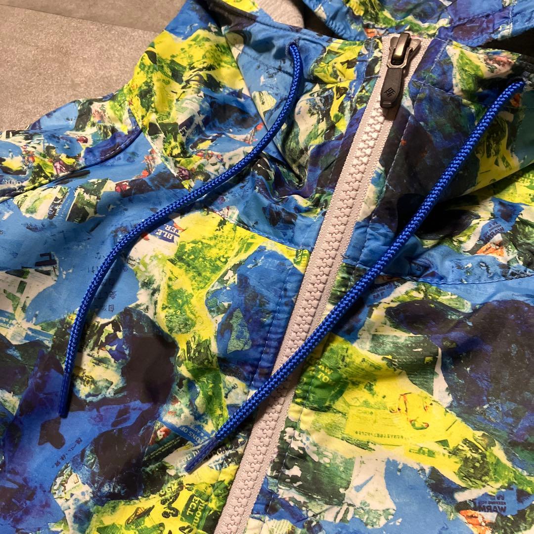 定価:約18,000円 Columbia×ナマイザワクリス コラボ　防風パーカー