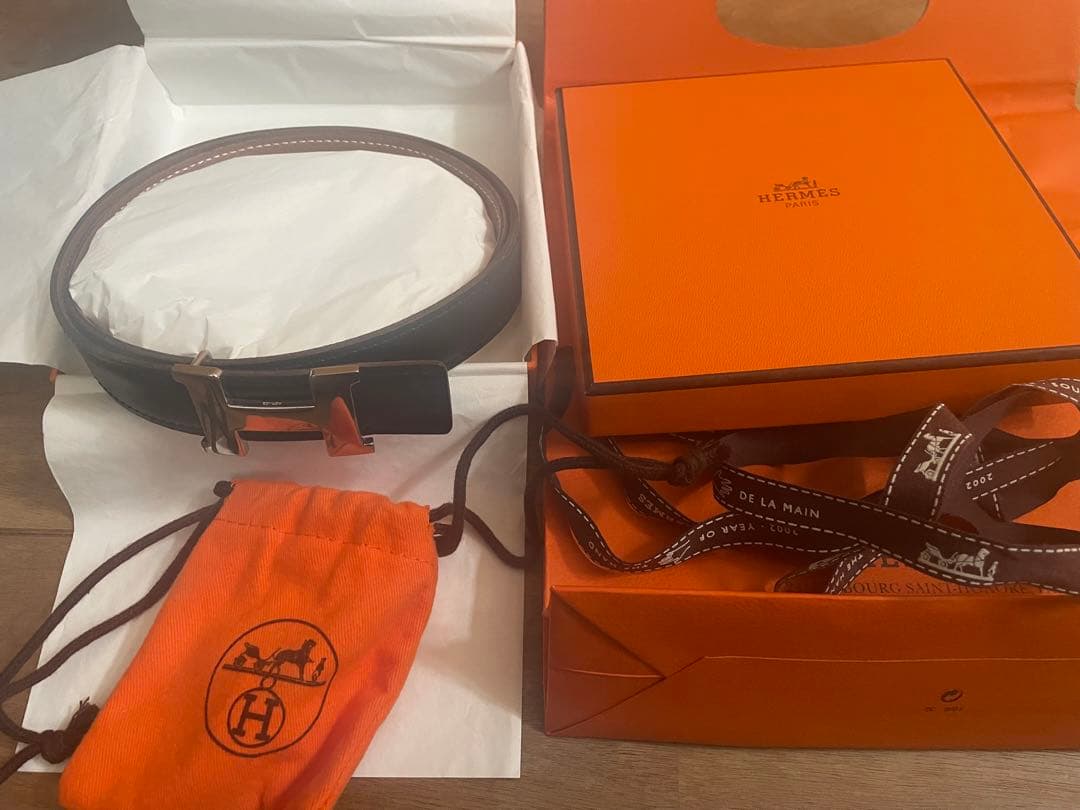 ララのお母さんほぼ新品　正規品　エルメス　ベルト　レディースサイズ65