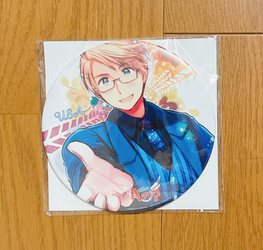 ヘタリア★アメリカ【アート缶プレート】日丸屋秀和/オンリーショップ限定