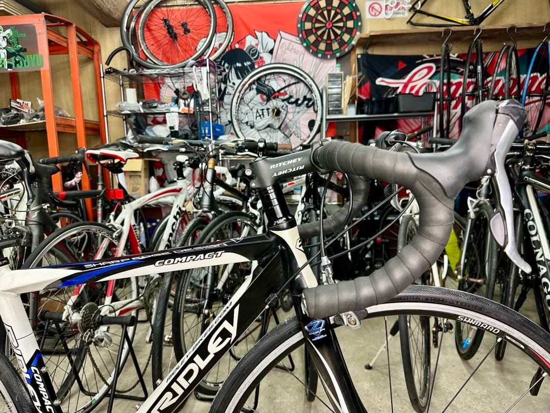 RIDLEY COMPACT基本分解発送送料無料完成車配送もご相談ください