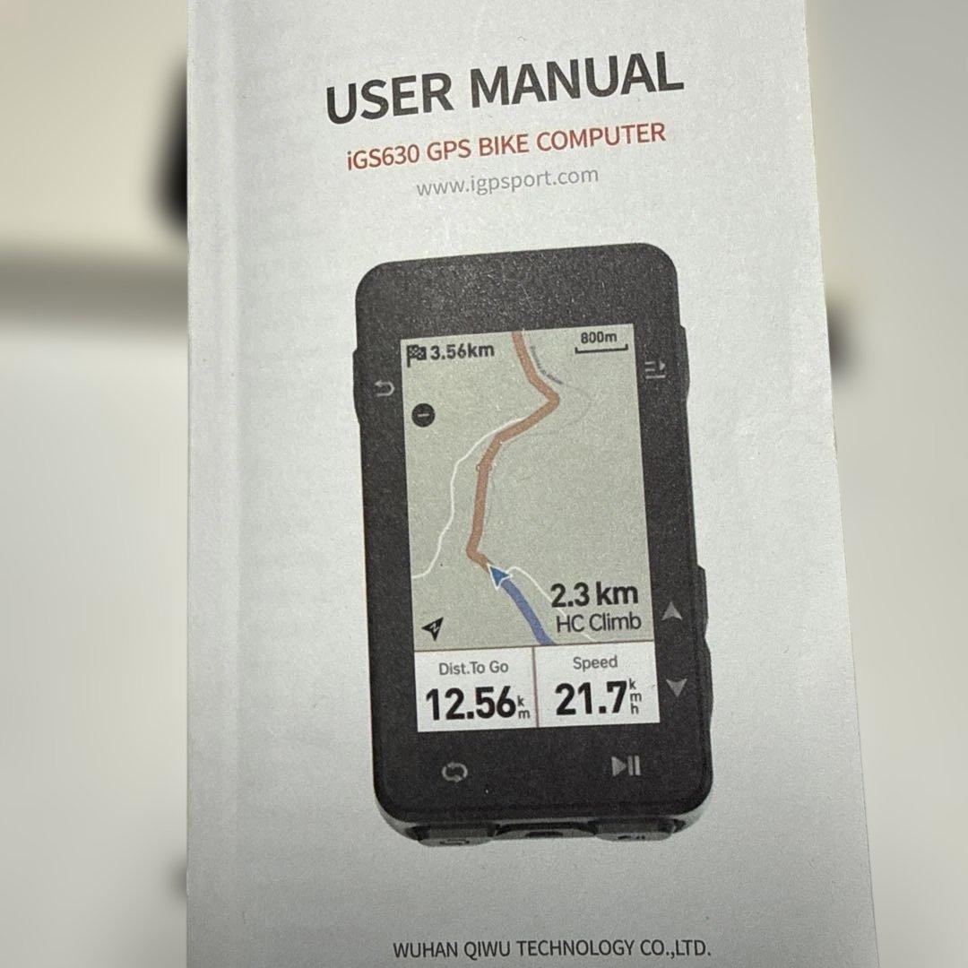 iGS630 サイクルコンピューター 本体