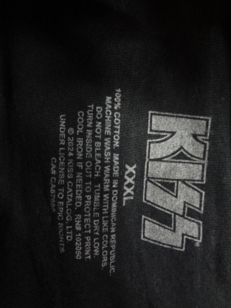 KISS 顔プリント Tシャツ XXXL 　USAヴィンテージ　冬ラストSALE