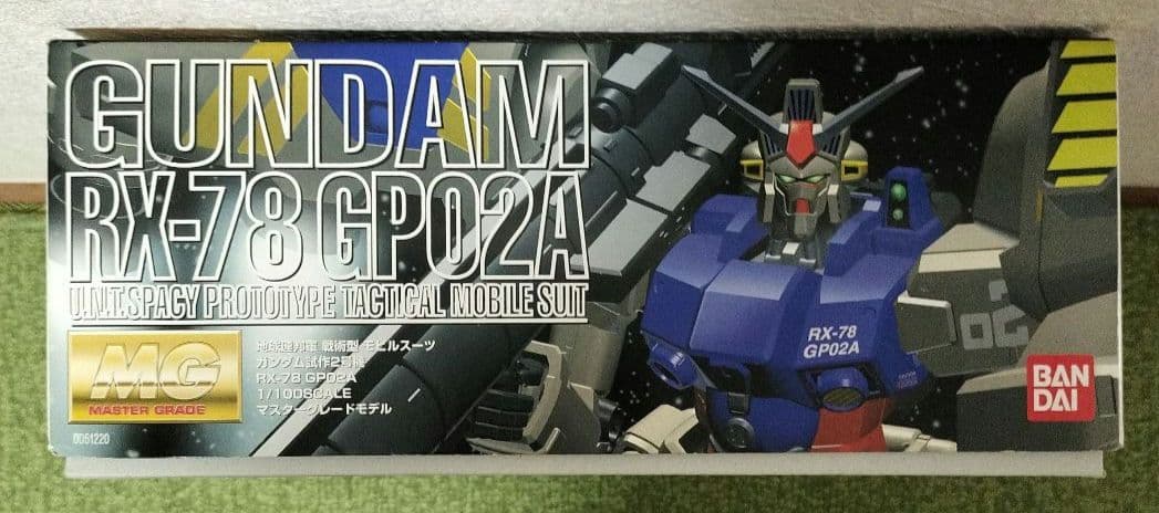 バンダイ MG GUNDAM RX-78 GP02A 1/100 ガンプラ