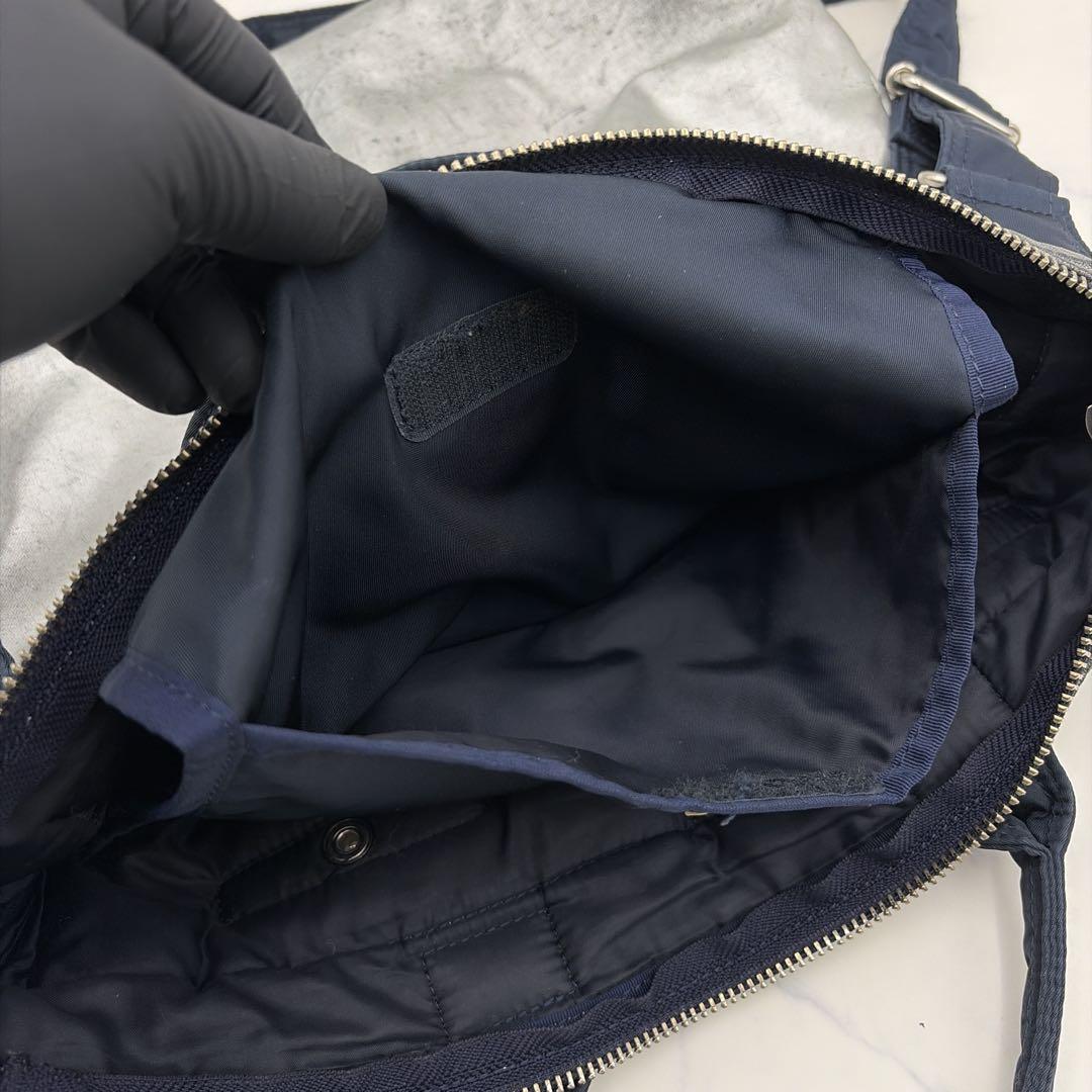 希少 PORTER×プティローブノアー 箔 ヘルメットバッグ 2way ポーター