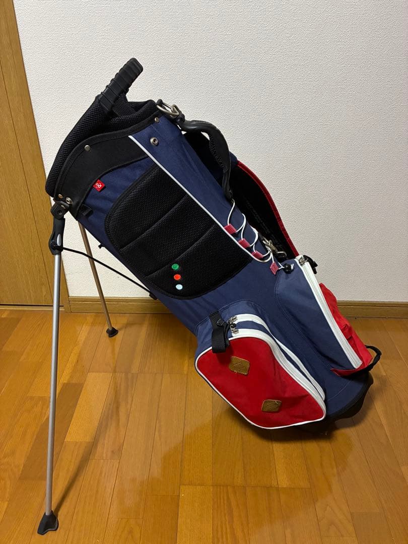 Rough & Swell キャディバッグ 青・赤
