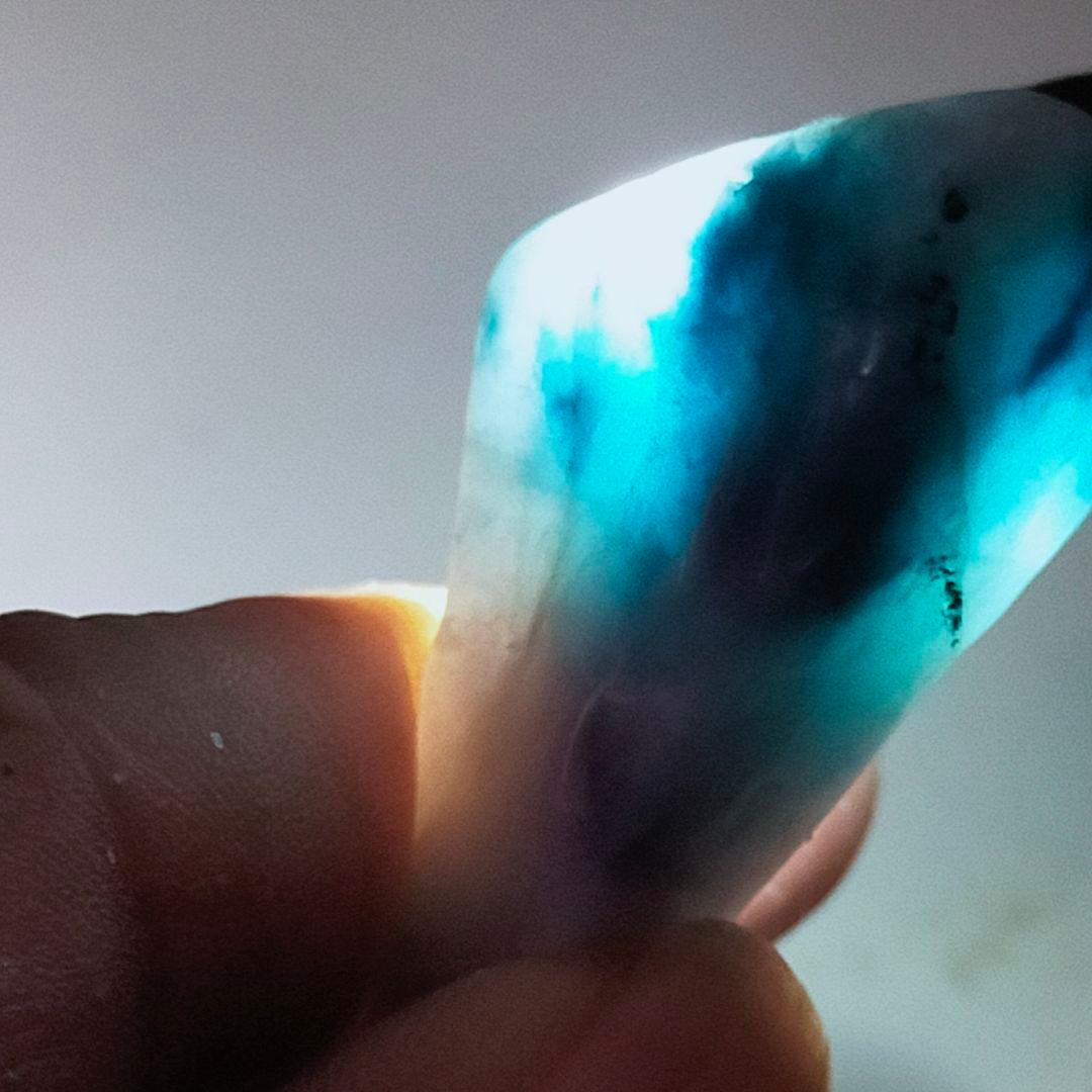 コン沢翡翠 ルース 13ｇ ヒスイ ひすい コン沢翡翠