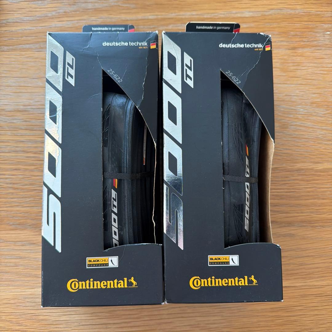 コンチネンタル　グランプリ5000TL ロードバイクタイヤ