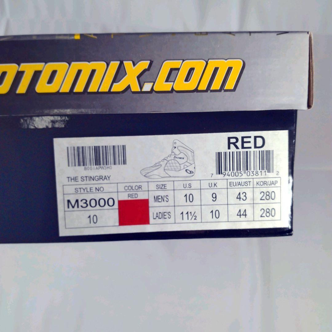 OTOMIX STINGRAYESCAPEトレーニングシューズレッド28.0cm