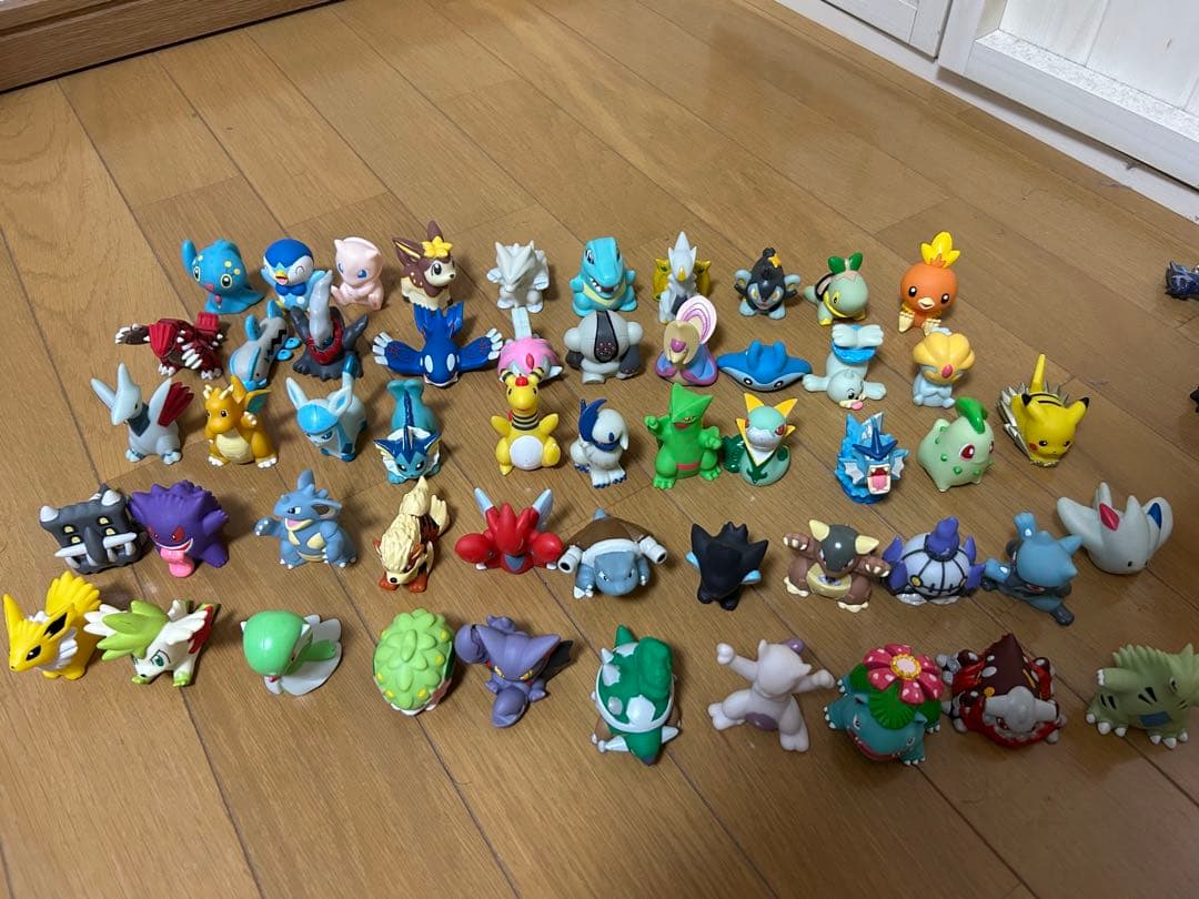 ポケモンキッズ 指人形 ソフビ コレクション 約100体セット