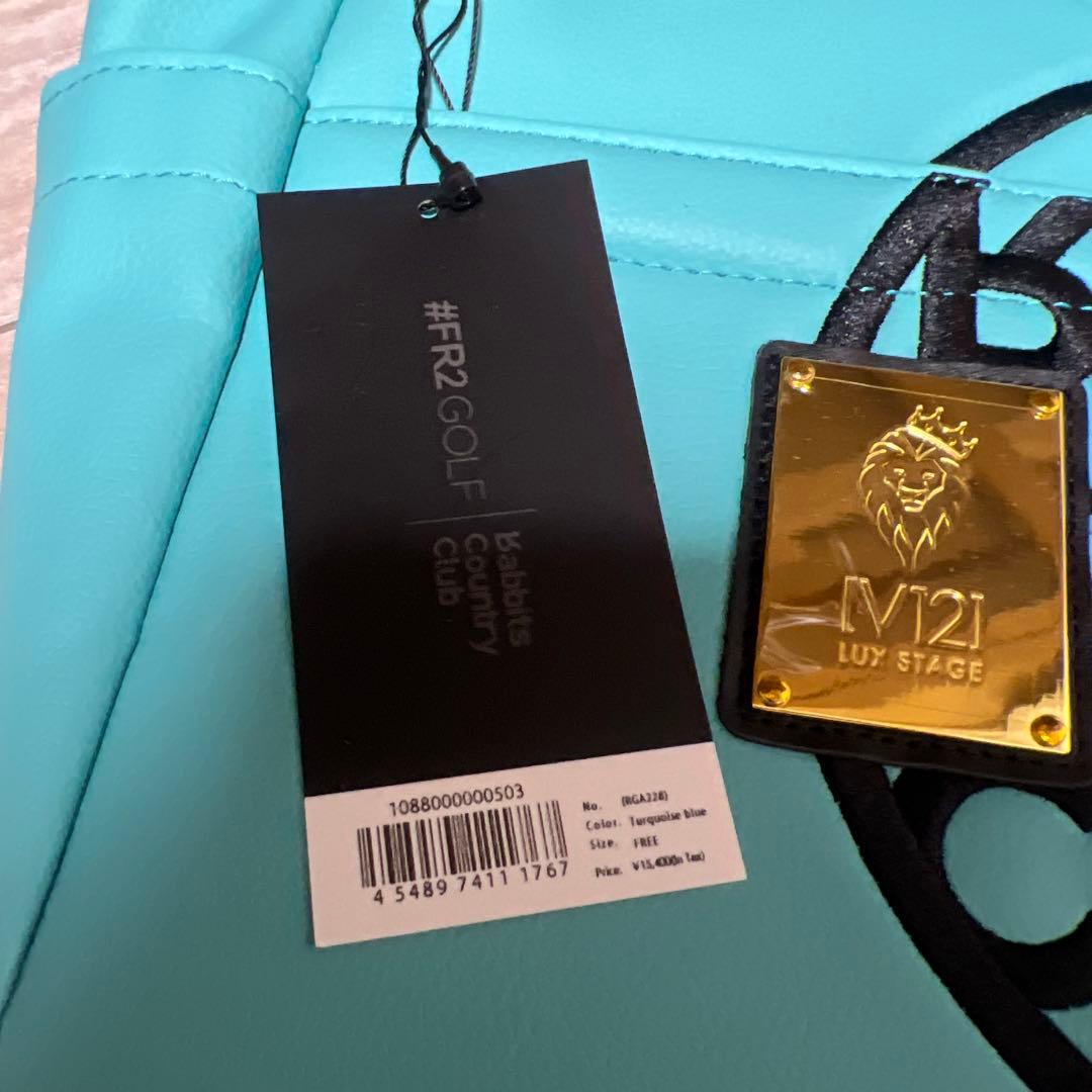 FR2 GOLF 水色新品未使用ゴルフ カートバッグ V12コラボ　沖縄限定