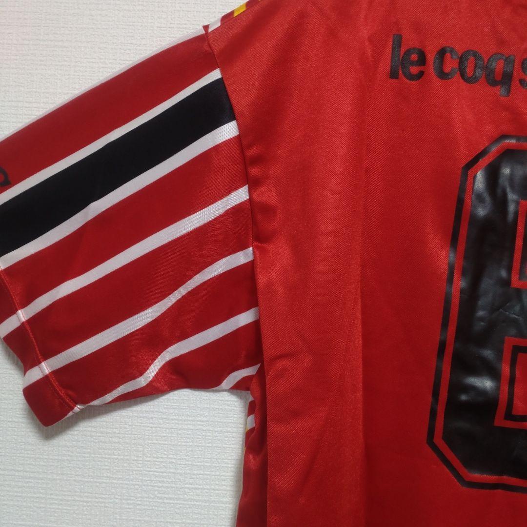 1999年2000年名古屋グランパスエイト 背番号6サイン入ユニフォーム山口素弘