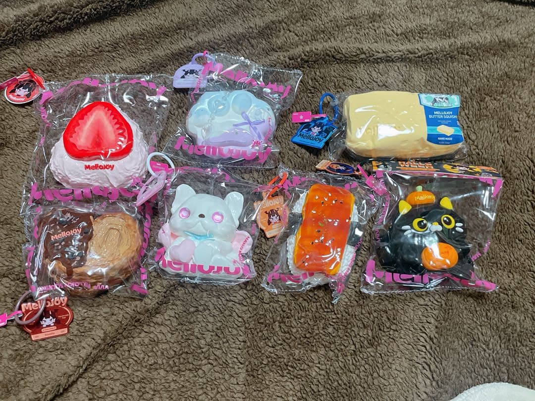 achuchu Mellojoy メロジョイ スクイーズ7個セット