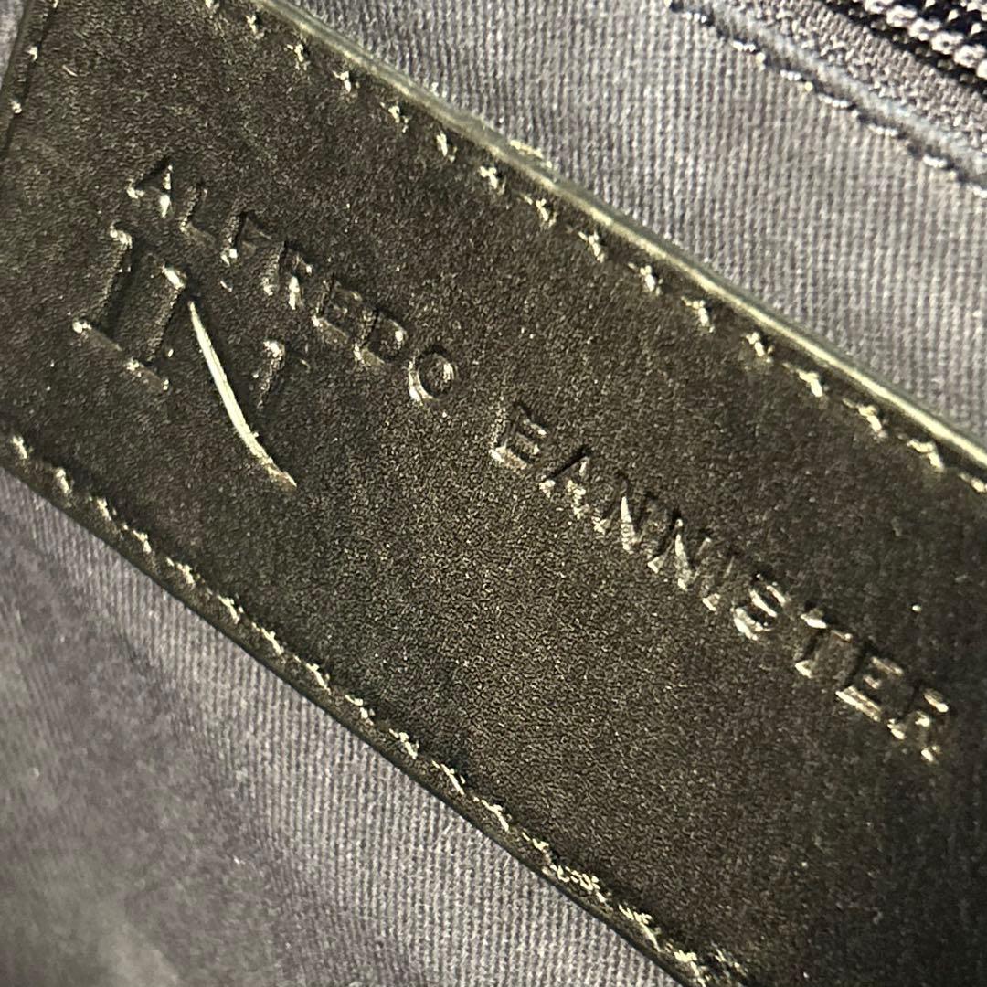 alfredoBANNISTER アルフレッド・バニスター　 トートバッグ　黒