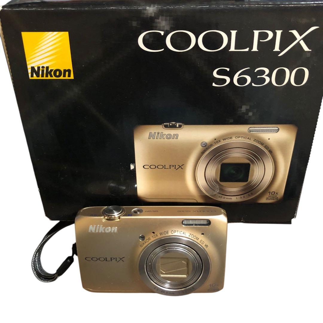 Nikon COOLPIX S6300 ゴールド 美品 箱付