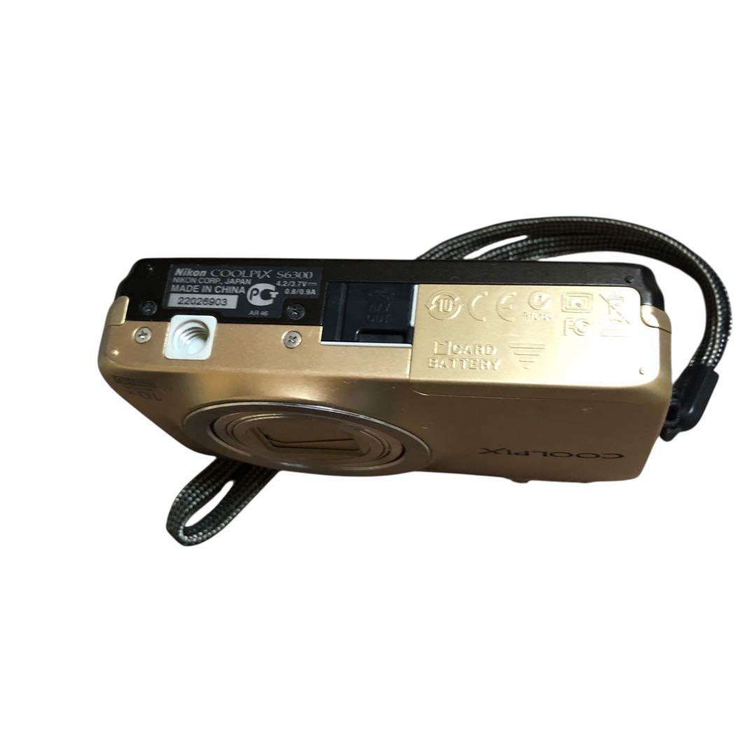 Nikon COOLPIX S6300 ゴールド 美品 箱付
