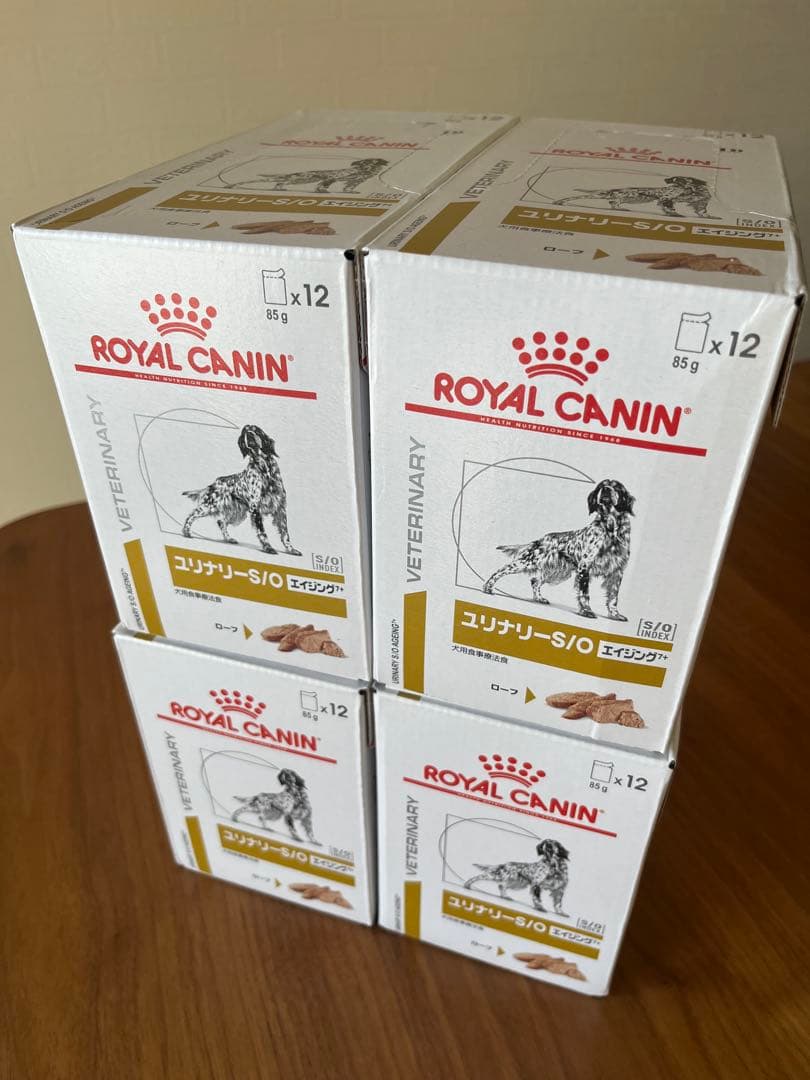  CANIN ユニナリーS/O エイジング＋85g x 12 x 4箱