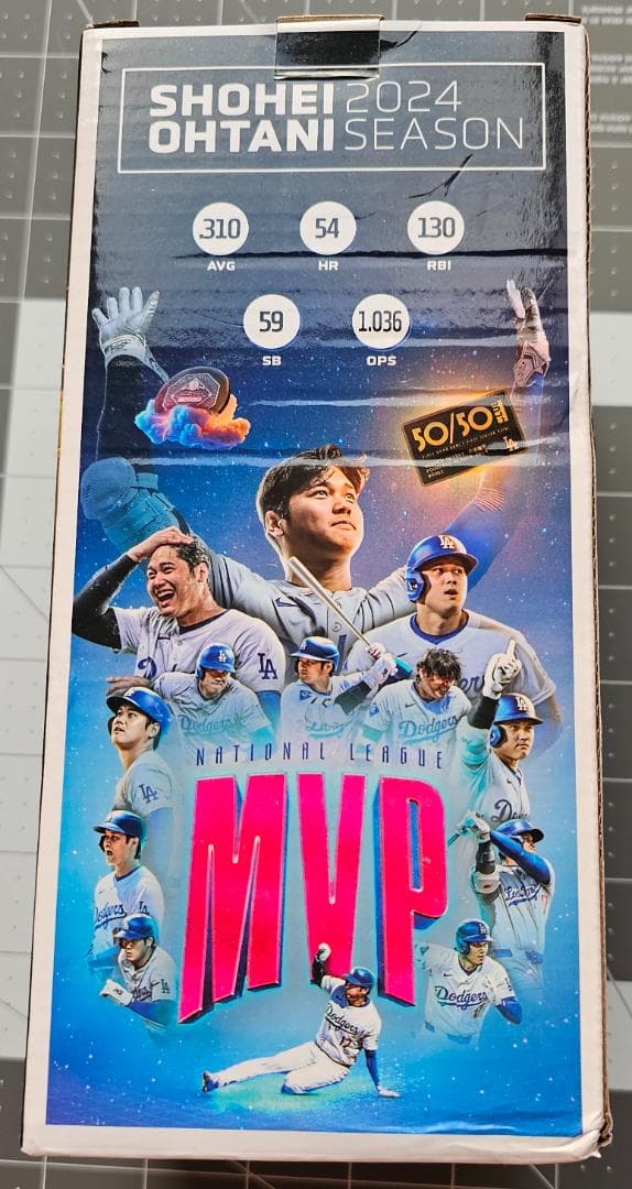 大谷翔平　ボブルヘッド 2025 MVP　Dodgers シルバーバット　限定