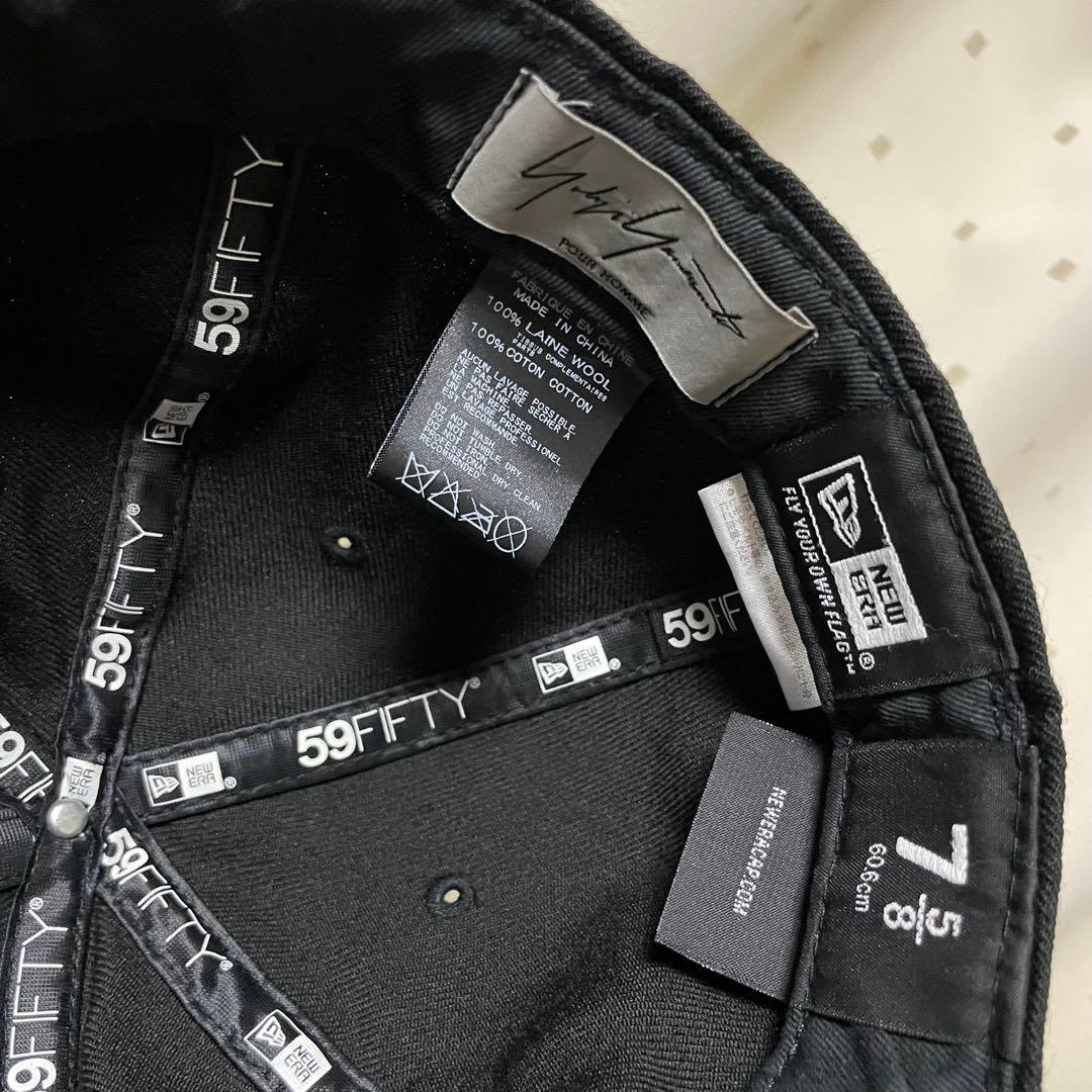 Yohji Yamamoto × New Era メタルプレート　ウール cap