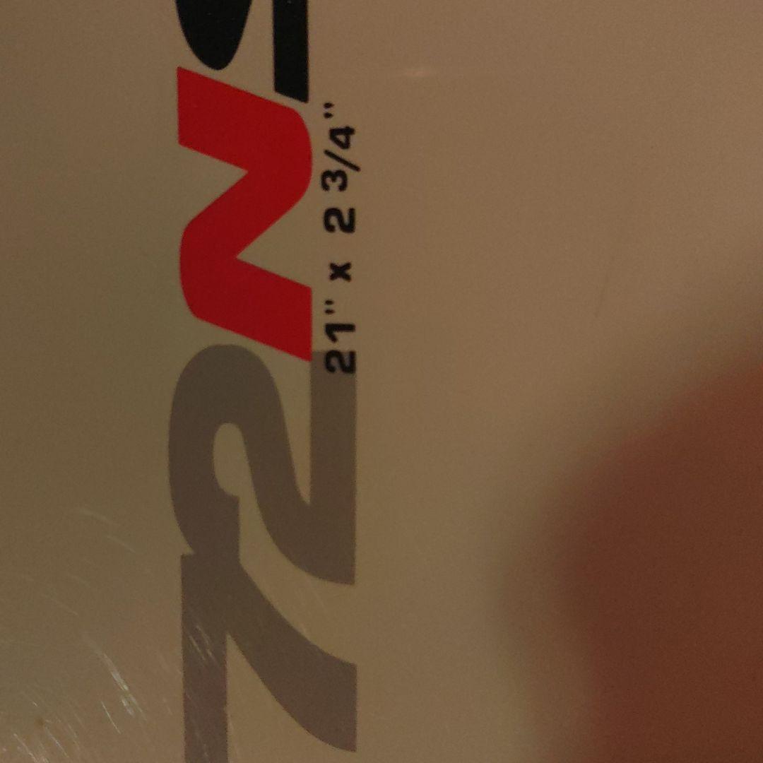 NSP ファンボード7.2 ホワイト/オレンジ