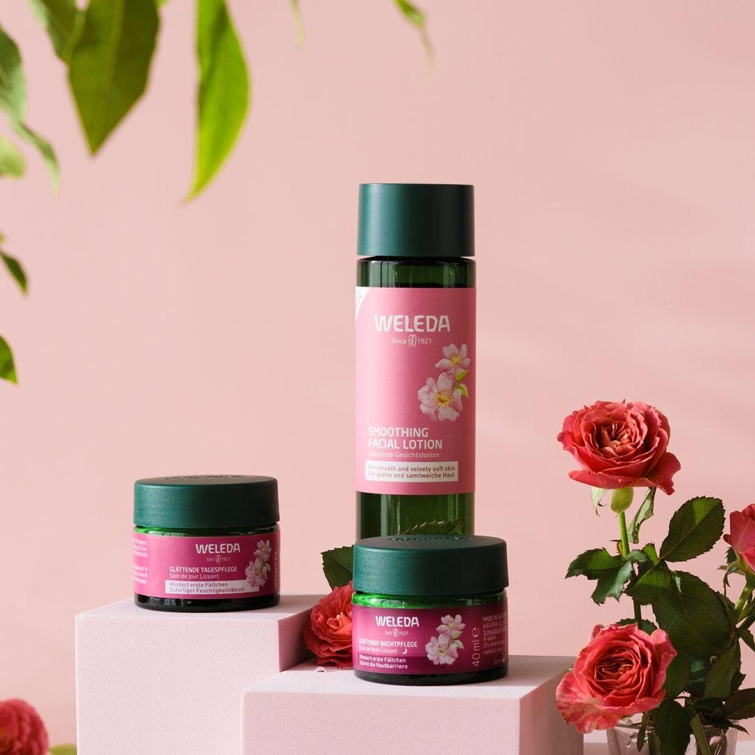 ヴェレダ ワイルドローズ スムージングローション　デイクリーム ナイトクリーム