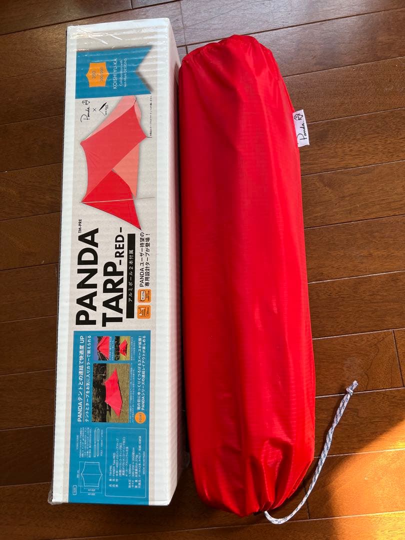 テンマクデザイン　パンダタープ レッド