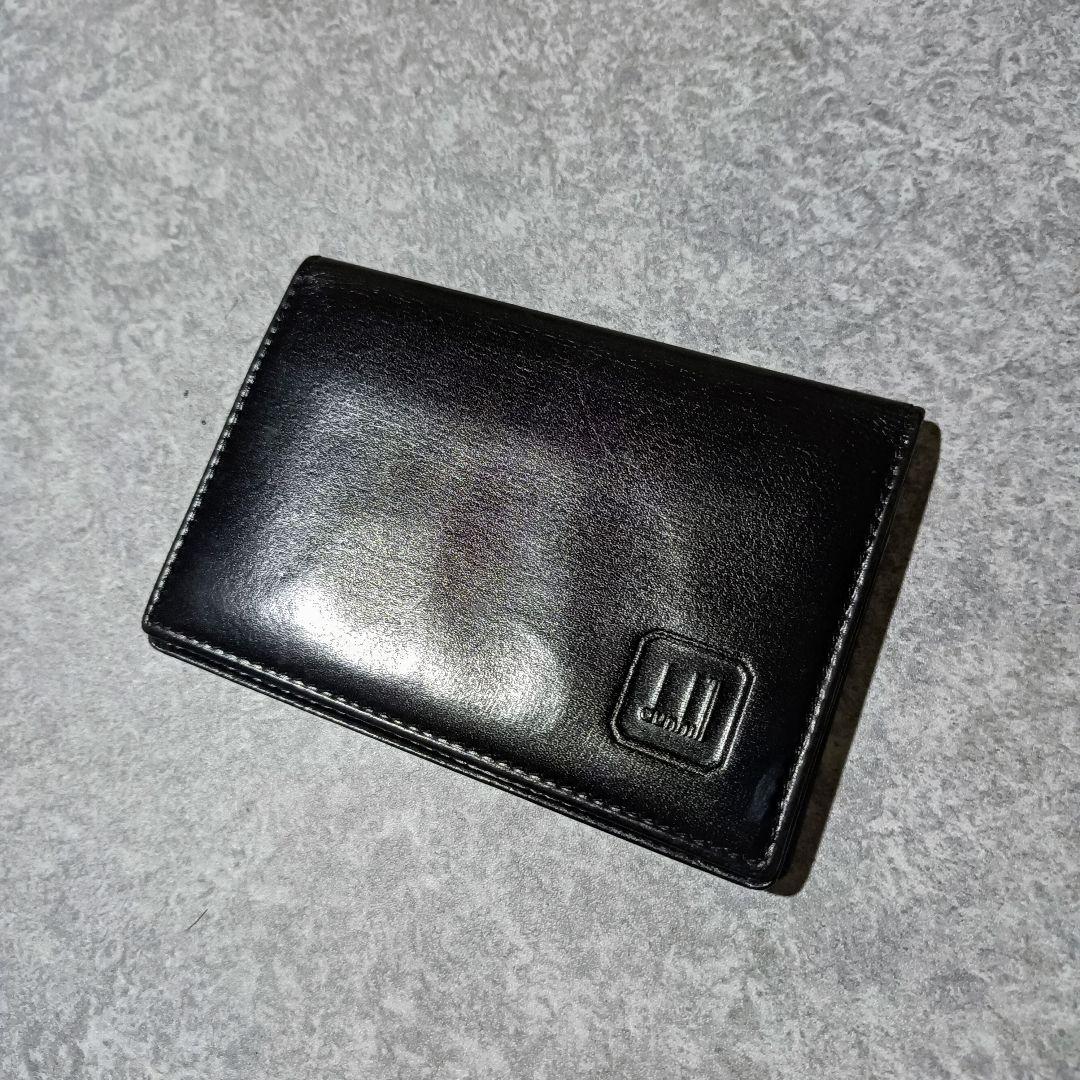 カッコいい! dunhill ダンヒル レザー 名刺入れ カードケース