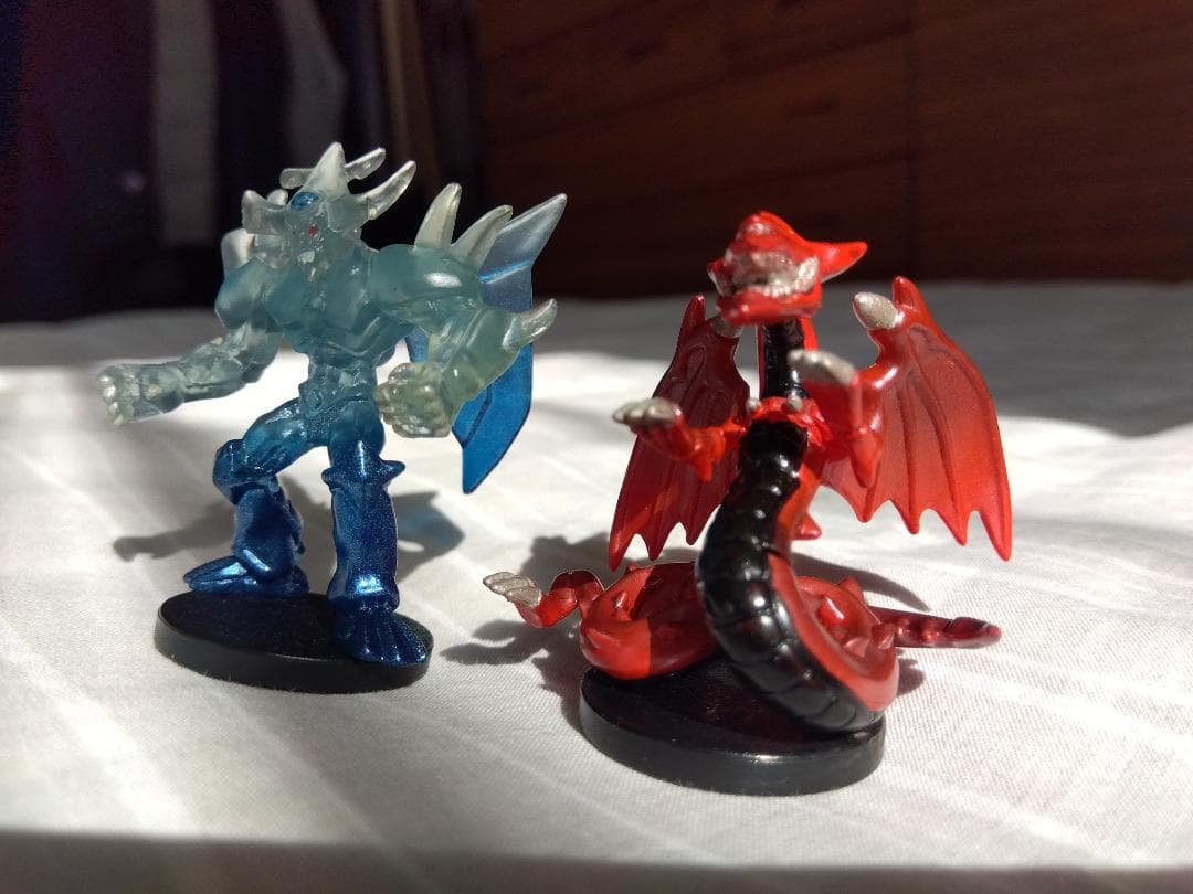 遊戯王 ダンジョンダイスモンスターズ「オシリスの天空竜」「オベリスクの巨神兵」