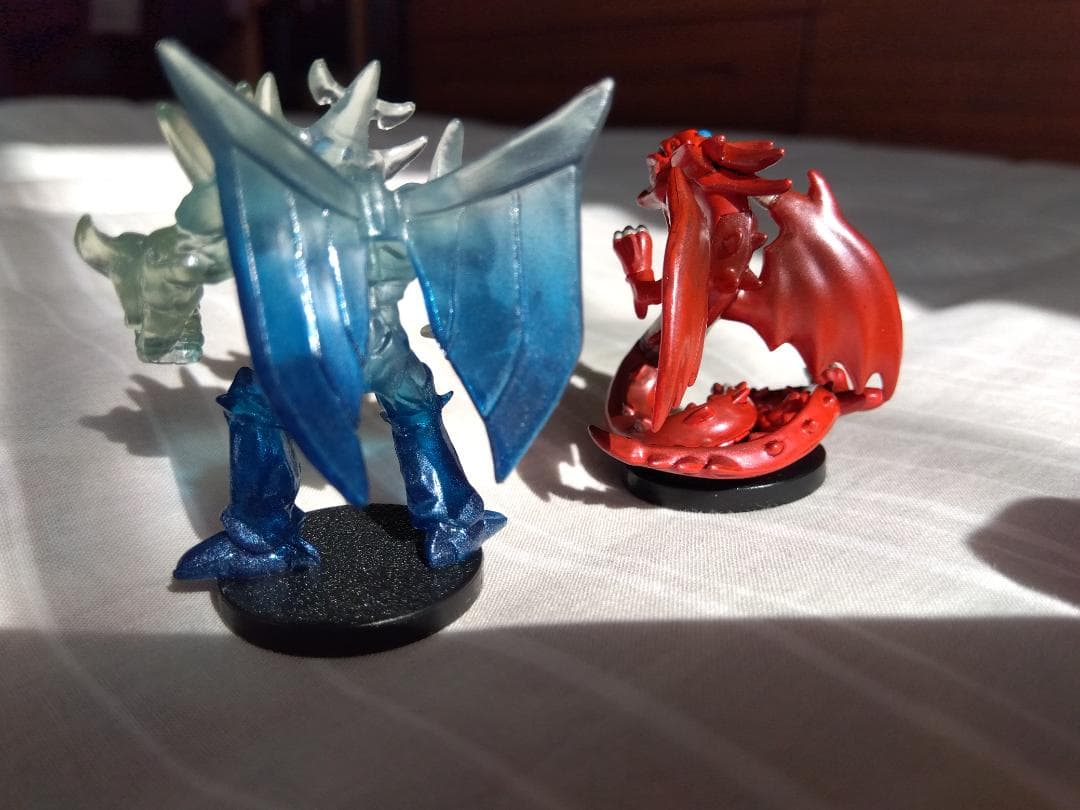 遊戯王 ダンジョンダイスモンスターズ「オシリスの天空竜」「オベリスクの巨神兵」