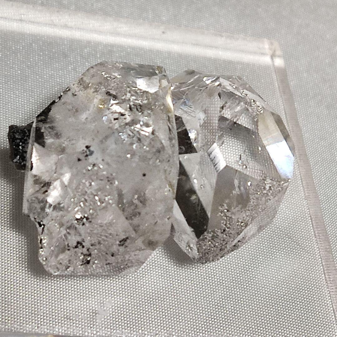 パワーストーン　天然石　原石　ハーキマーダイヤモンド　18 g　No.358