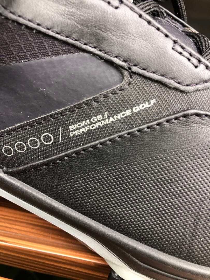 351番超美品ECCO BIOM G5 黒 38 24.0cmソフトスパイク
