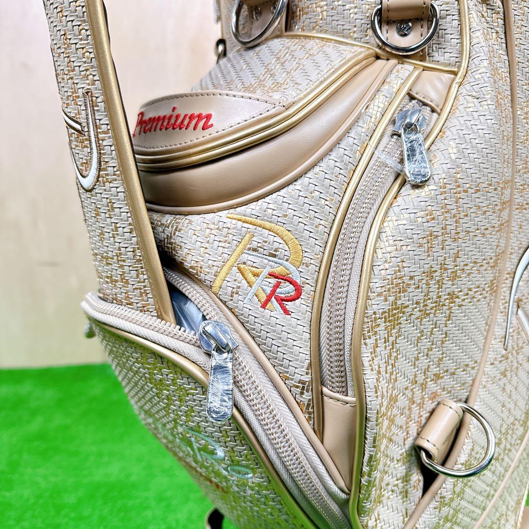 【新品未使用】 RomaRo ロマロ プレミアム キャディバッグ 付属品多数