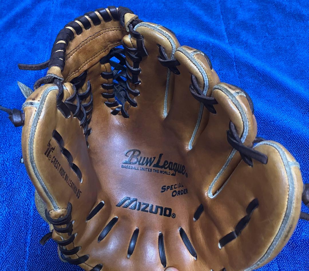 MIZUNO ビューリーグ　オーダー　内野用　刺繍あり　信義