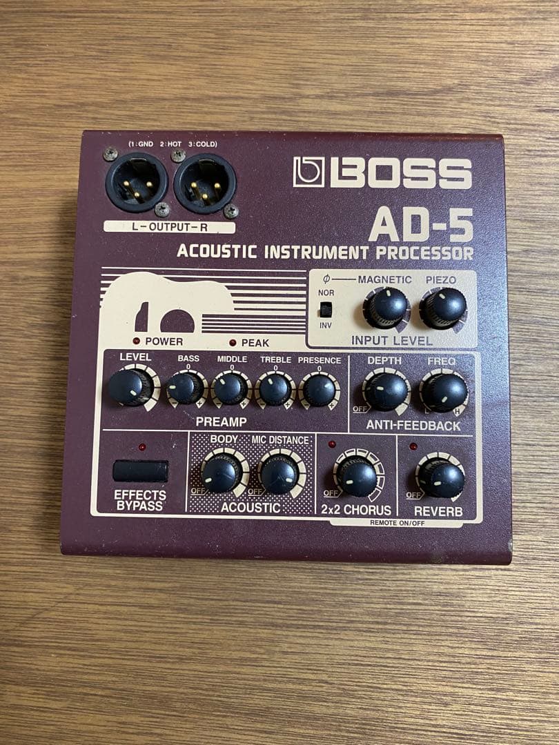 BOSS AD-5 アコースティックプロセッサー