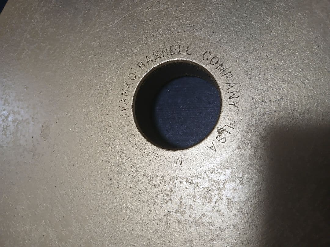 IVANKO(イヴァンコ) オリンピックプレート 10kg×2枚