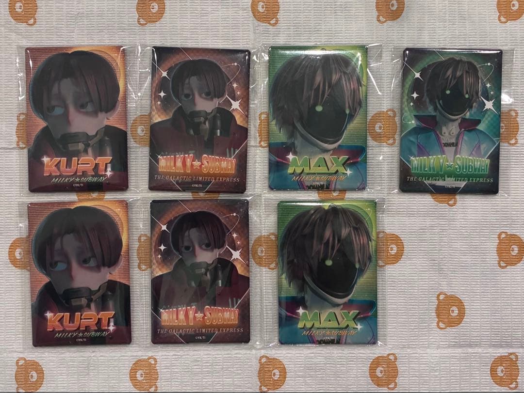 ミルキー☆サブウェイ 缶バッジ マックス カート