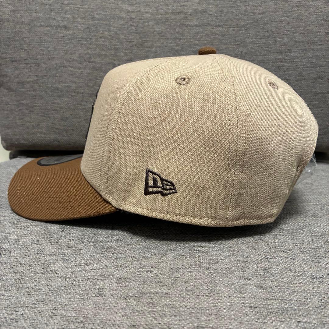 ニューエラ キャップ　カスタム　アイスラテ コーヒー　ニューヨークヤンキース