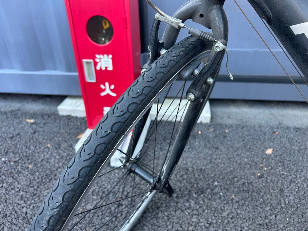 【手渡し限定】Precision クロスバイク Sports ブラック ポンプ付